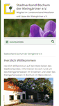 Mobile Screenshot of kgv-bochum.de